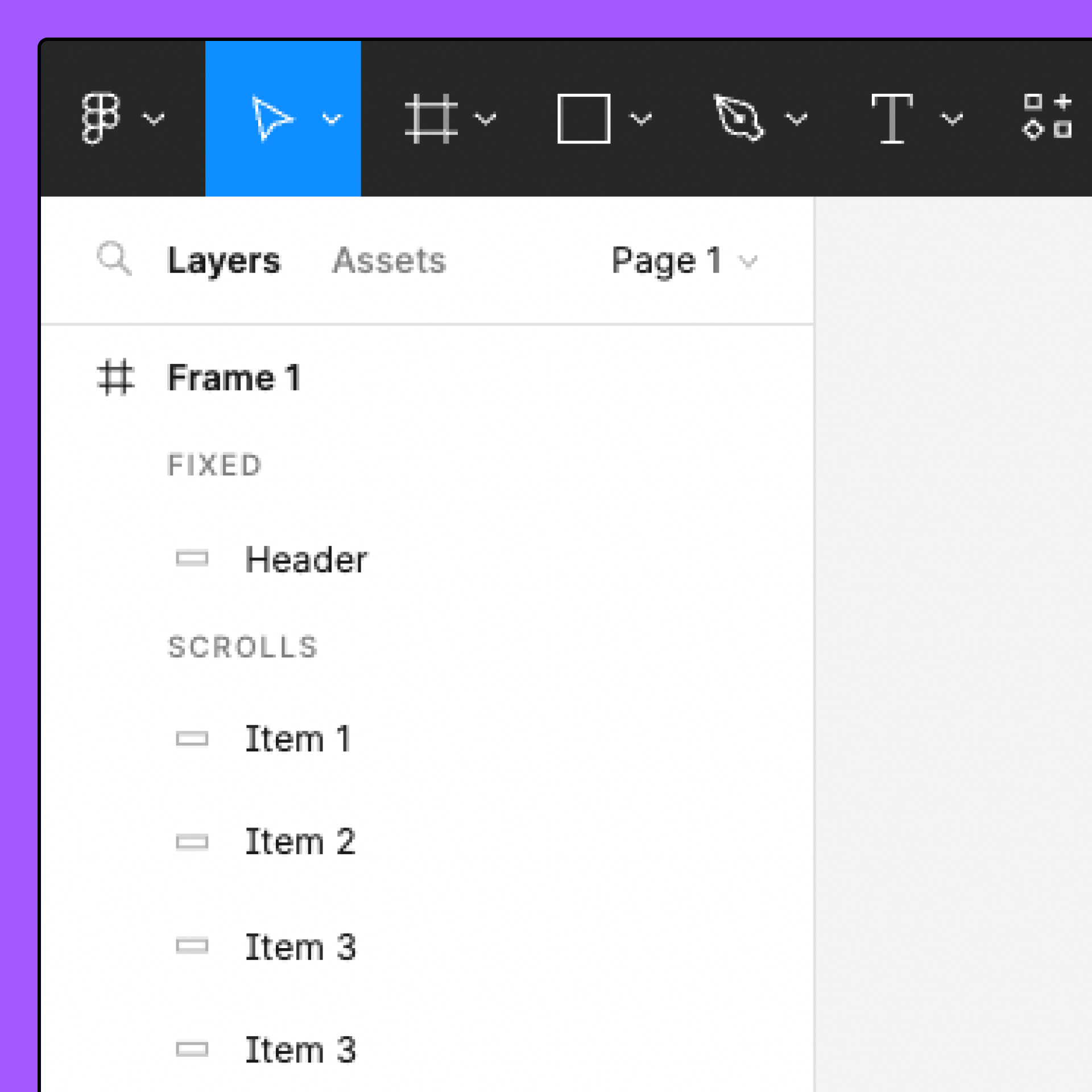 The layers panel shows layers labeled as Fixed.