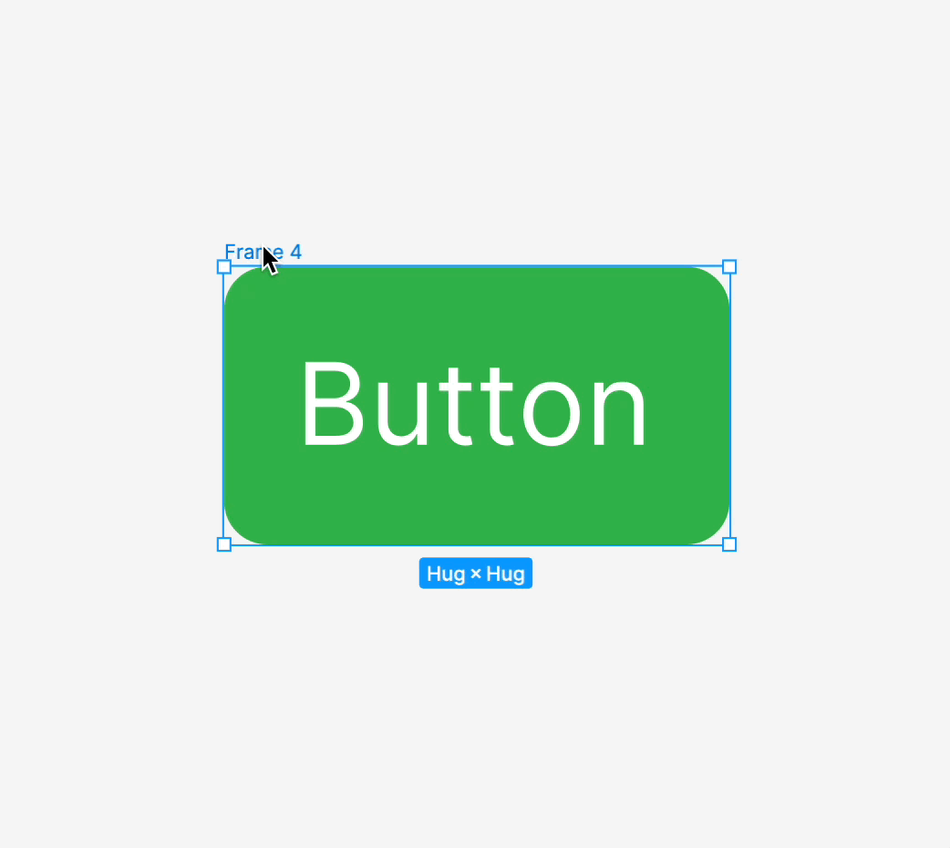 A gif on adjusting padding