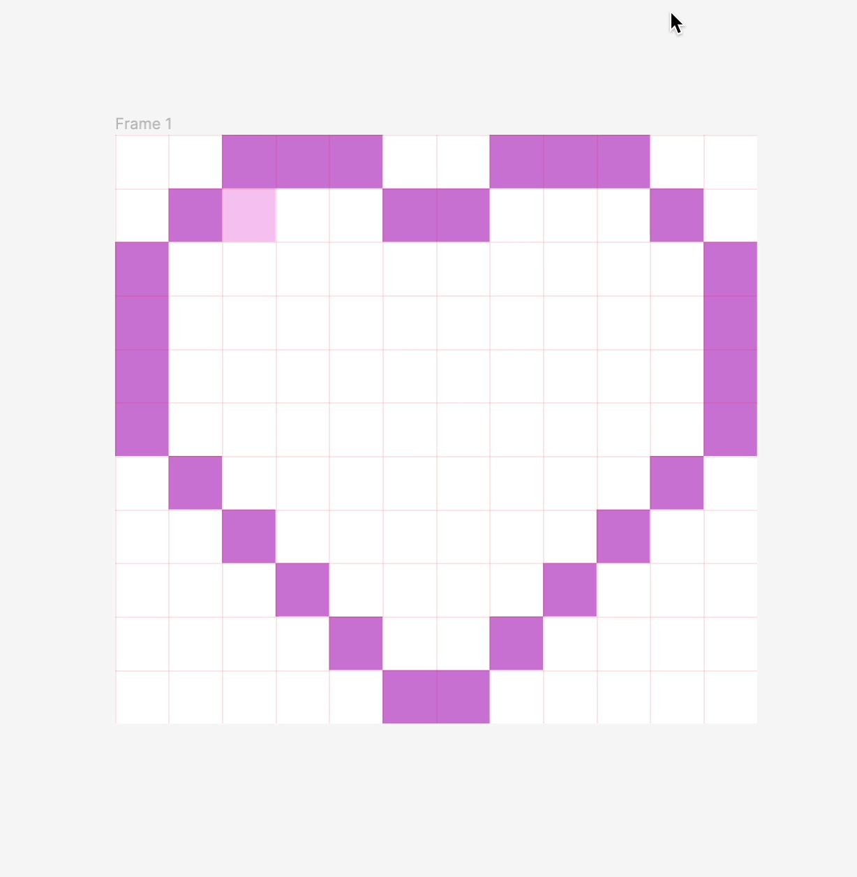 a gif demonstrating how to fill in the heart