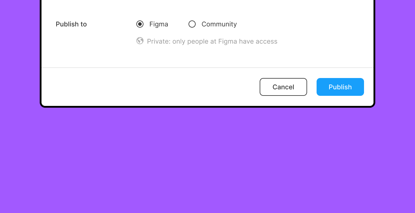 Share files in an organization – Figma