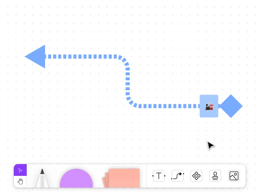 Connector_text_being_moved_along_path.gif