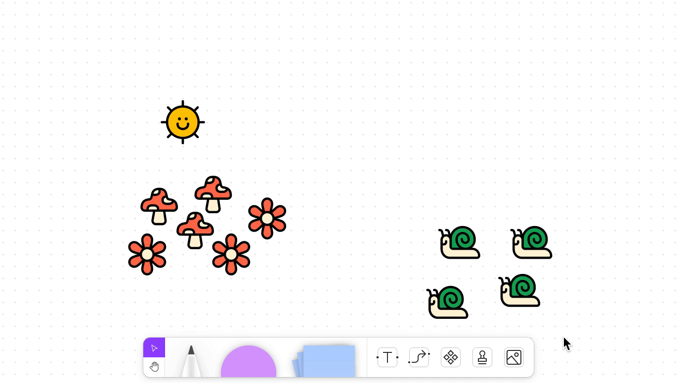 Objects being added to a group