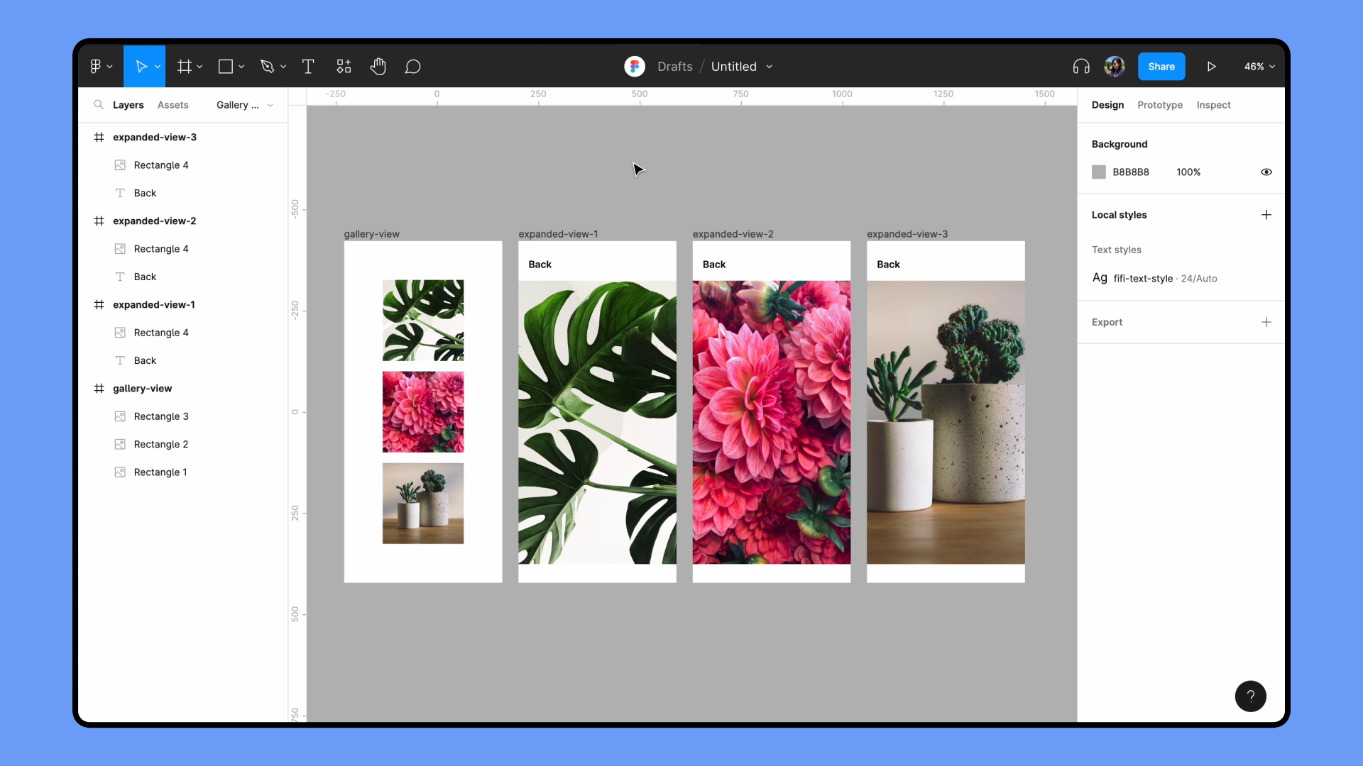 Create a photo gallery prototype – Figma Learn - Help Center