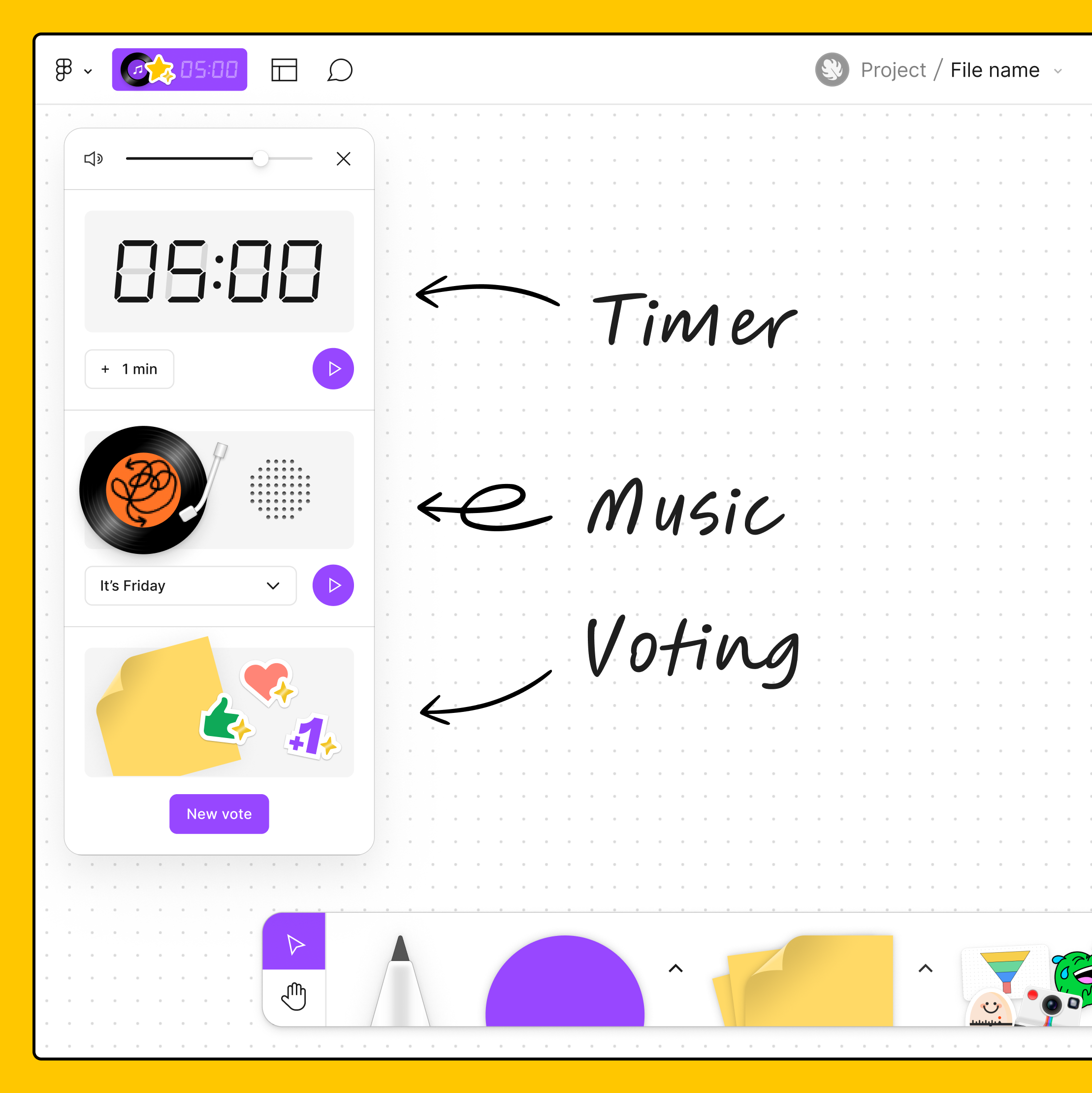 Timer, music, and voting tools.png