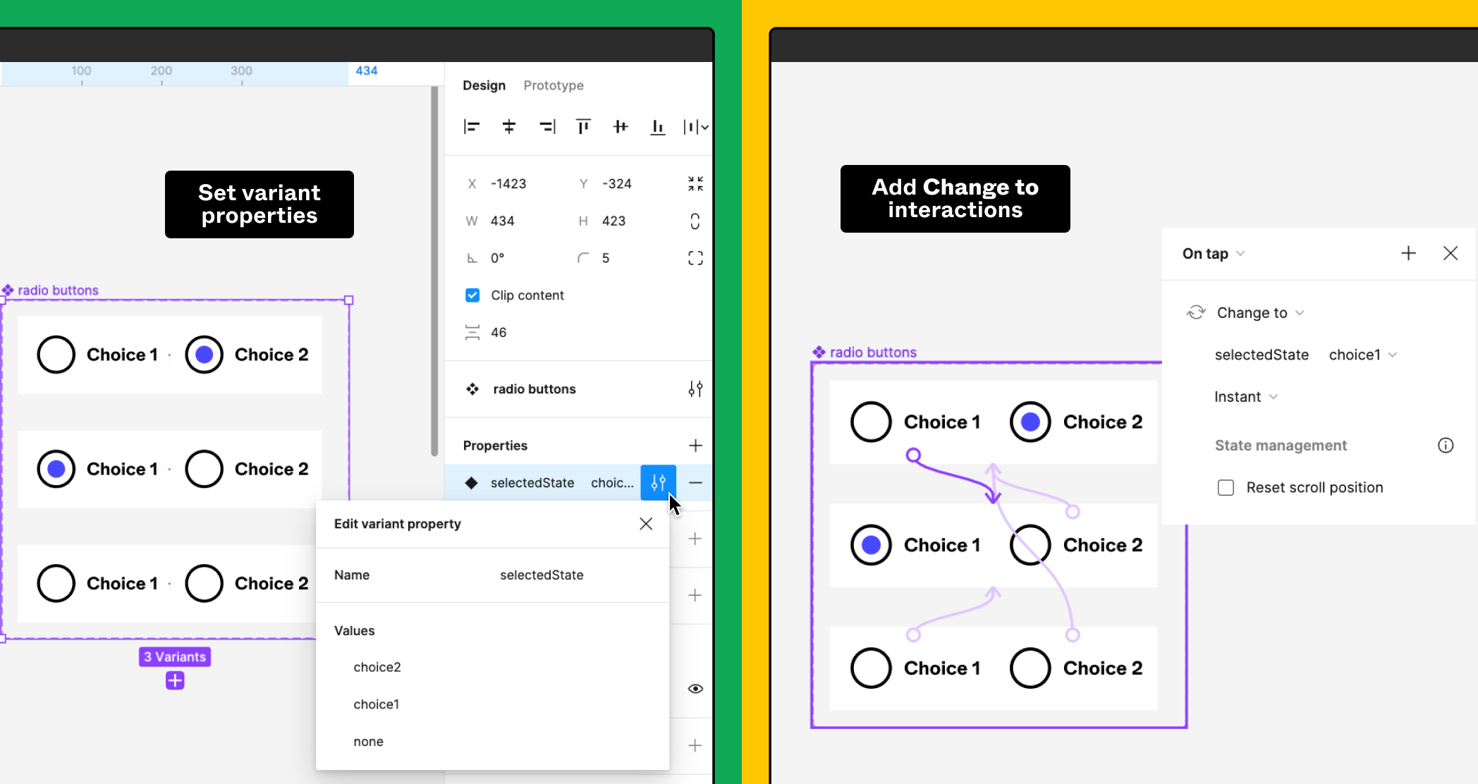 Creating a reset button for a multi-select prototype - Ask the community -  Figma Community Forum