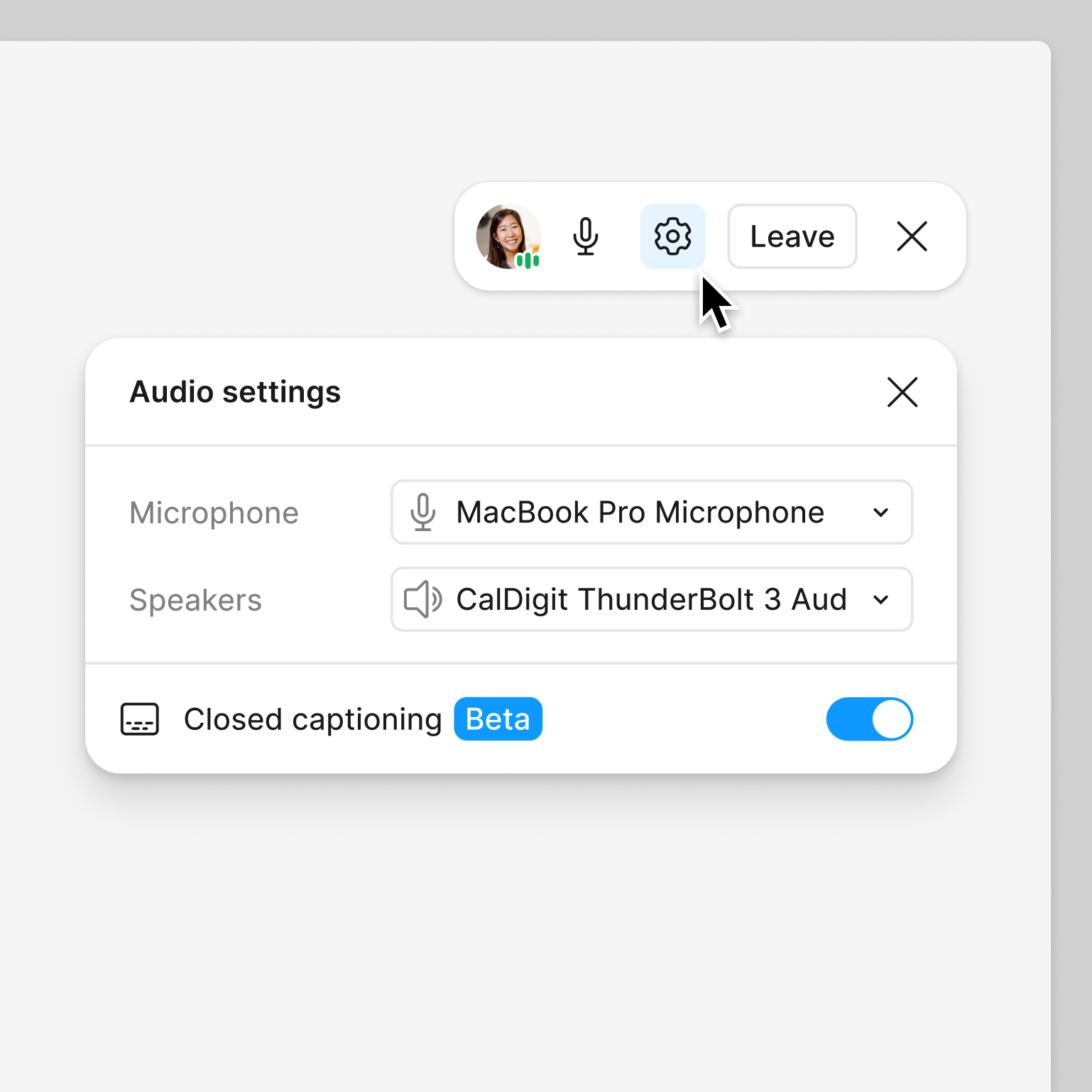 Audio chat settings in FigJam and Figma Design.png