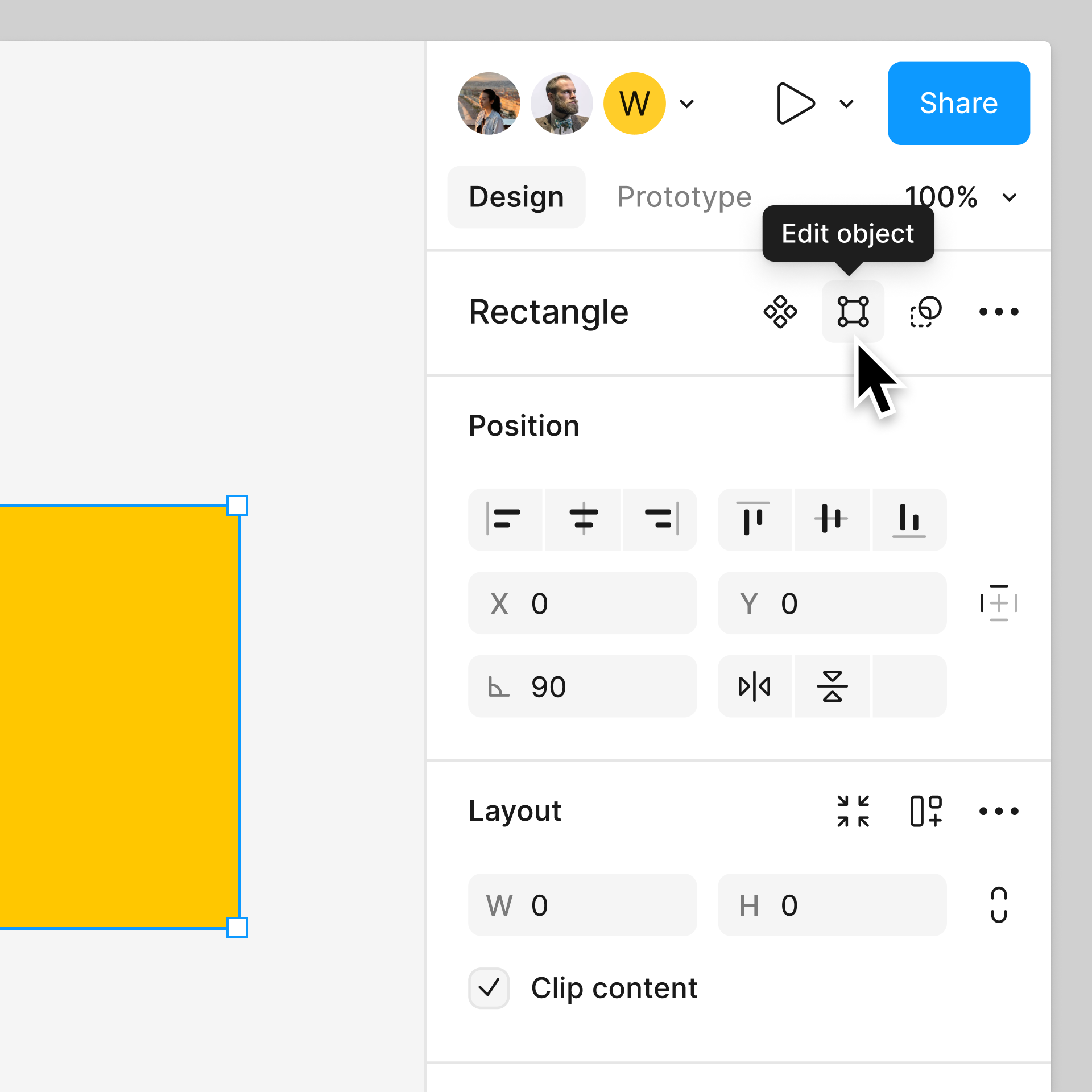 Edit a vector object – Figma Learn - Help Center