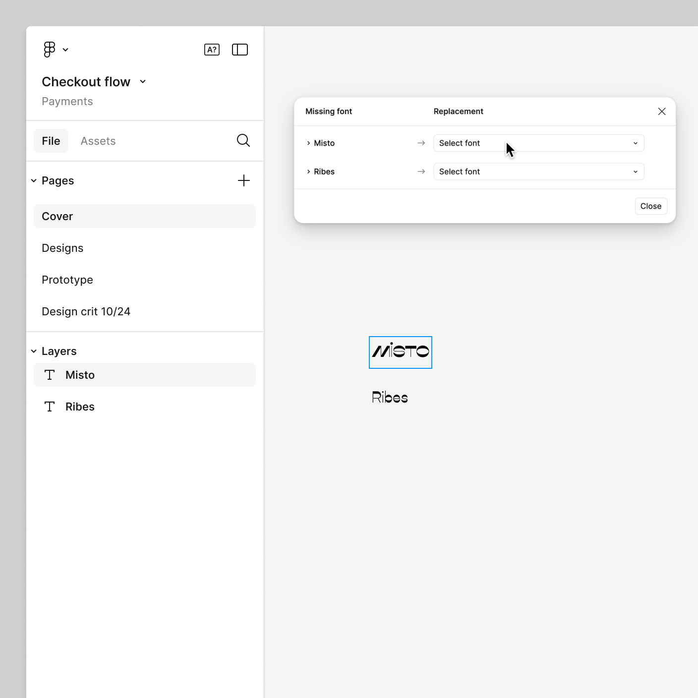 Missing fonts modal in Figma Design.png