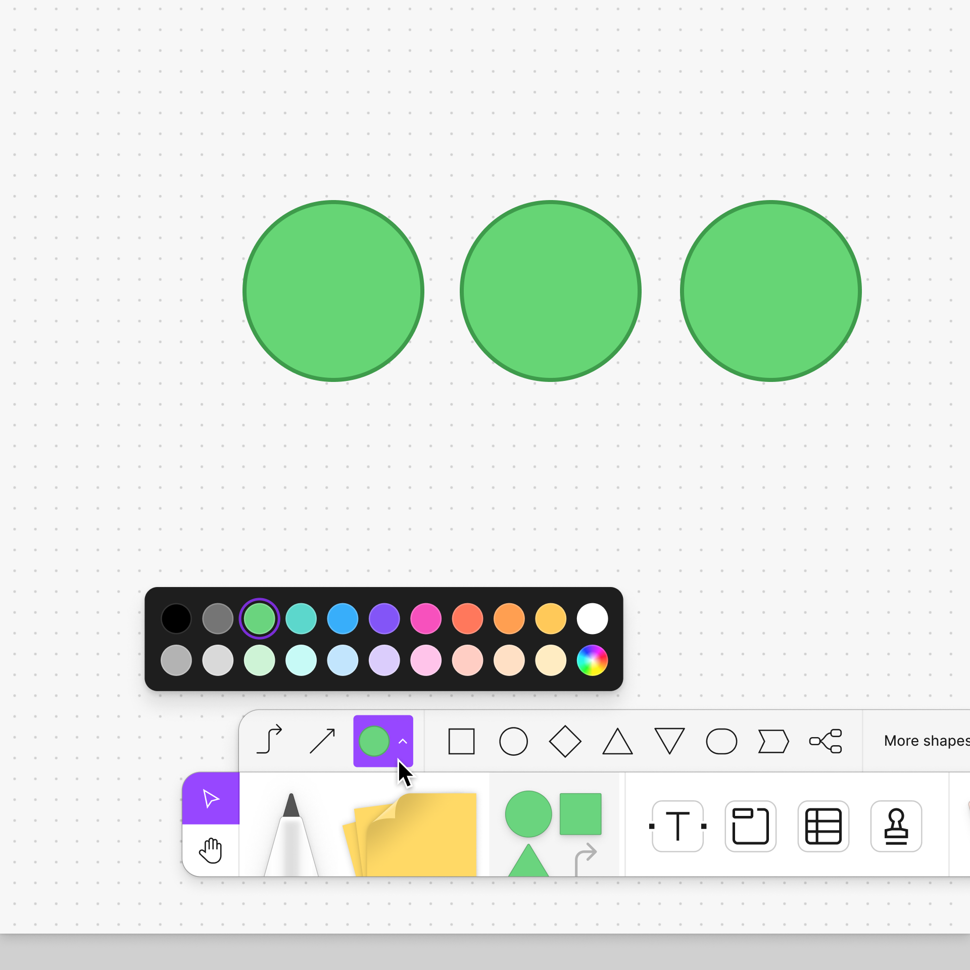 Color picker for shapes in FigJam.png