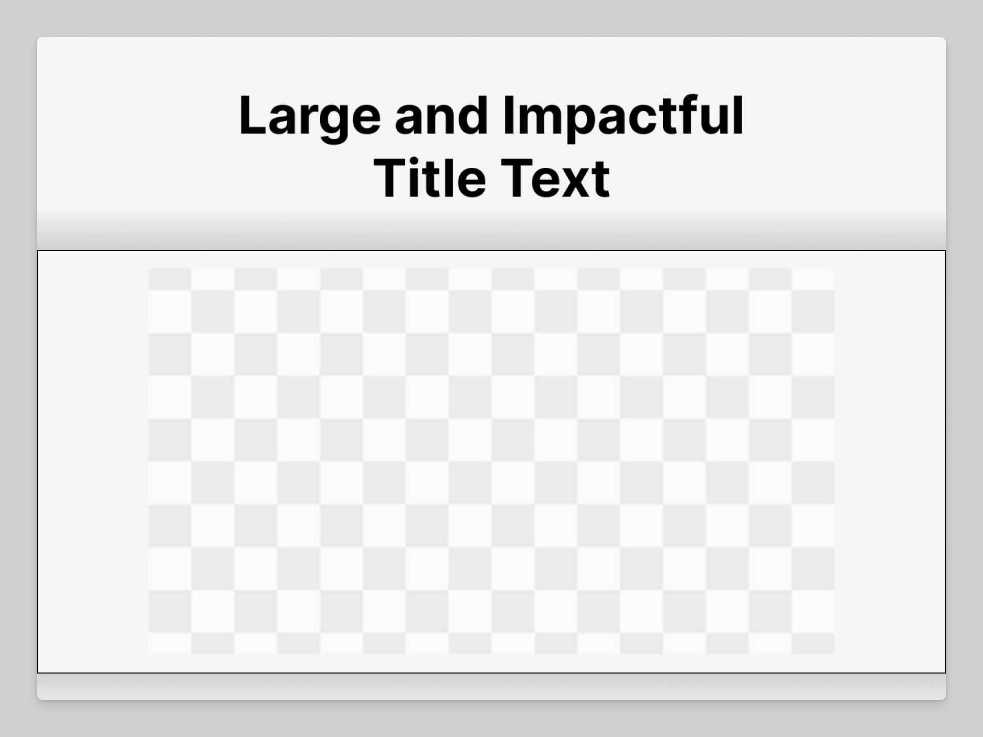Create the image block