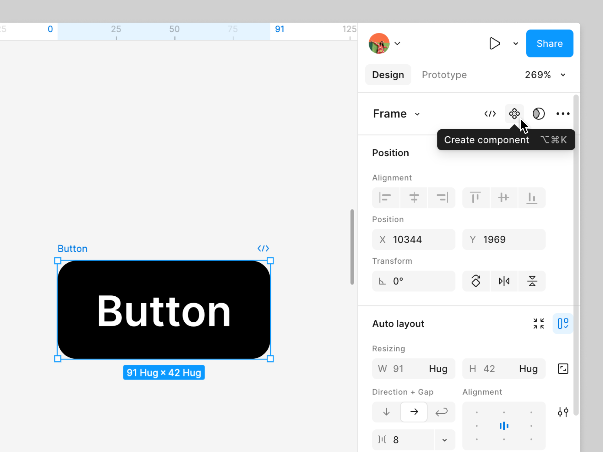Turn your button into a main component.png