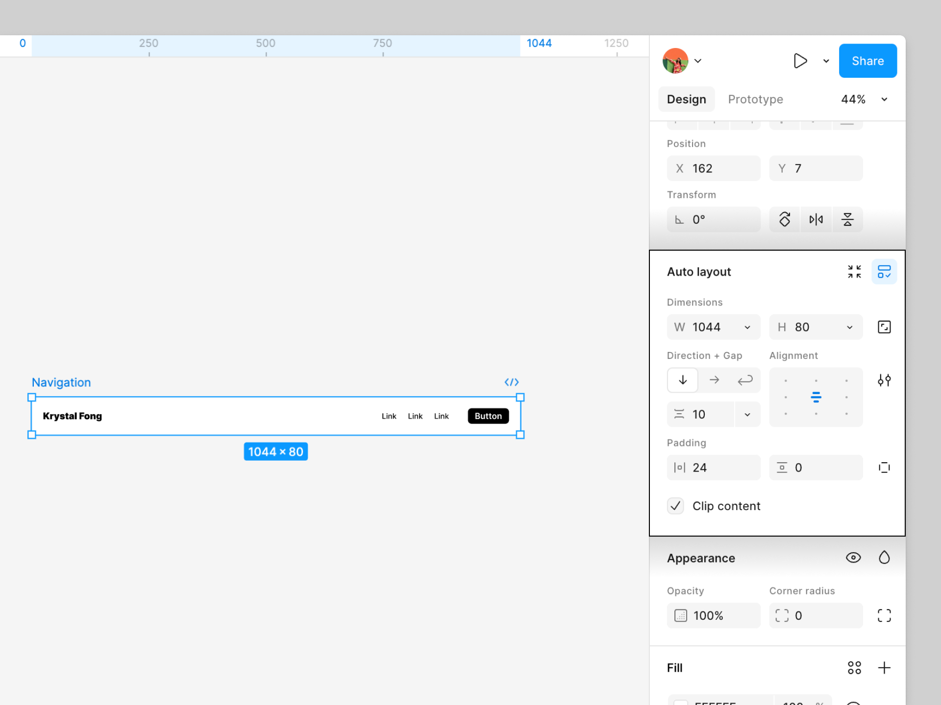 auto layout settings on the navigation frame.png