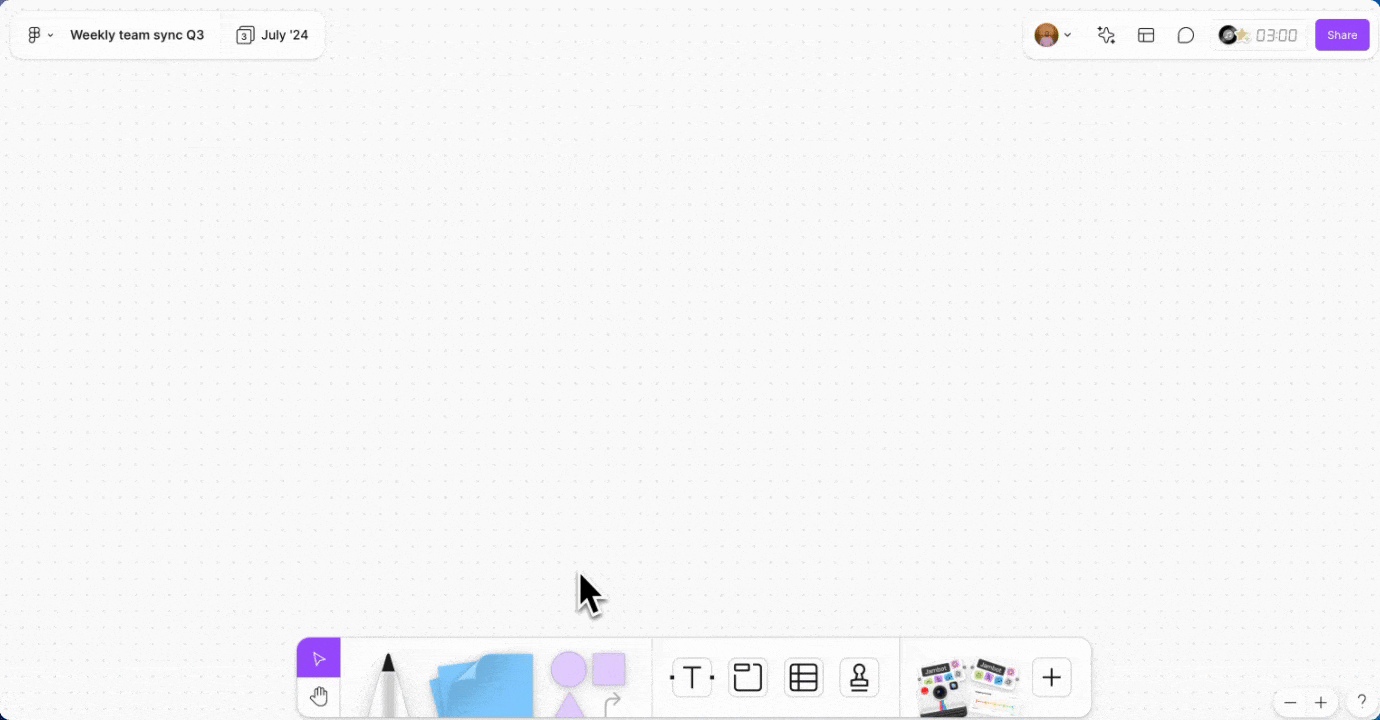 Voeg vormen toe via de werkbalk en maak snel snelkoppelingen.gif