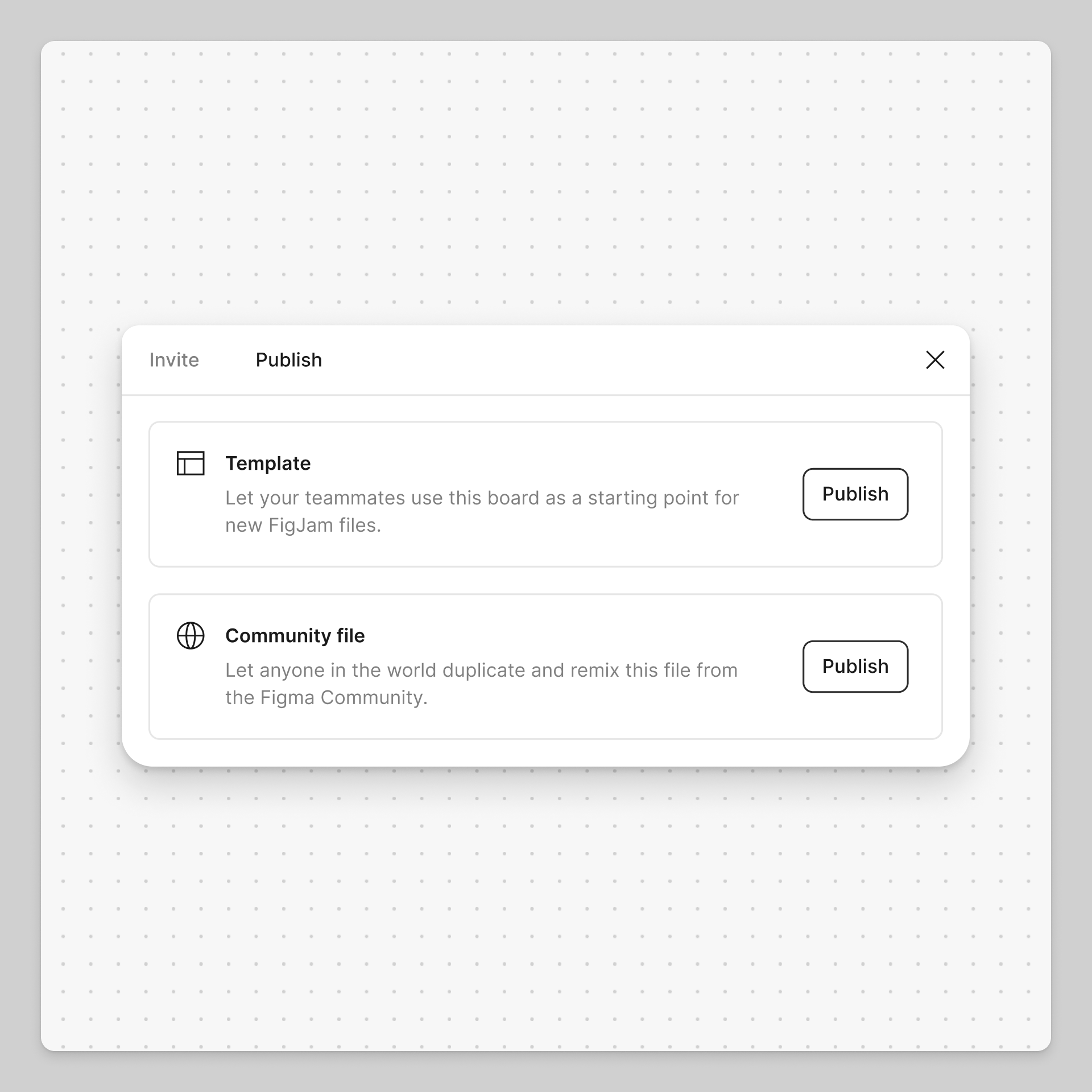Publish tab of the Share modal.png