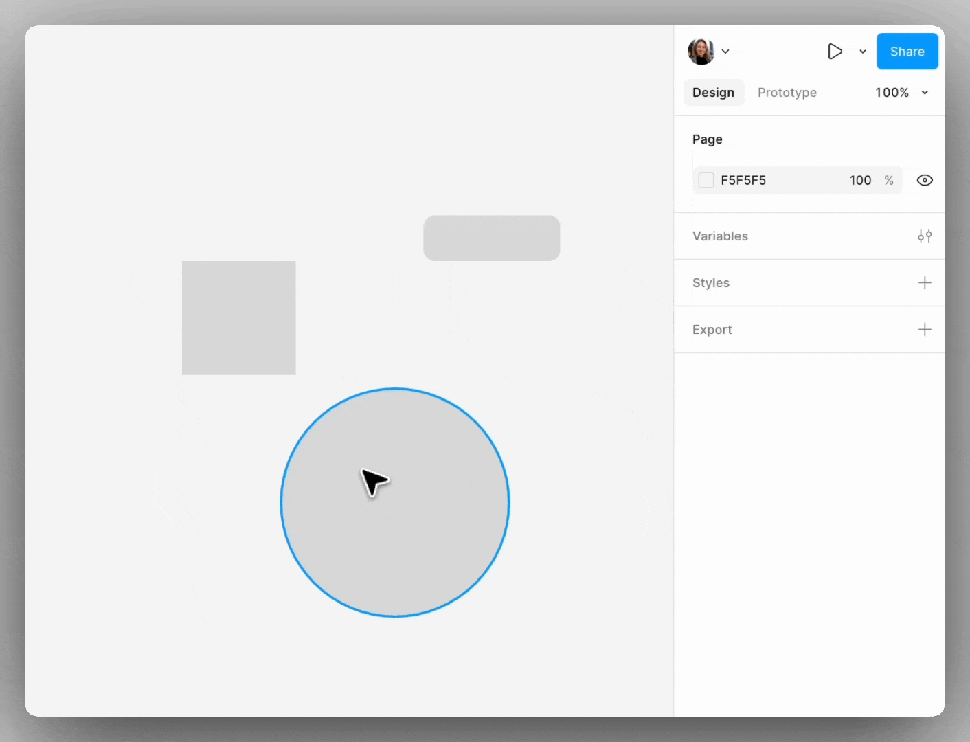 stack the objects anduse the alignment in the right sidebar to center them.gif