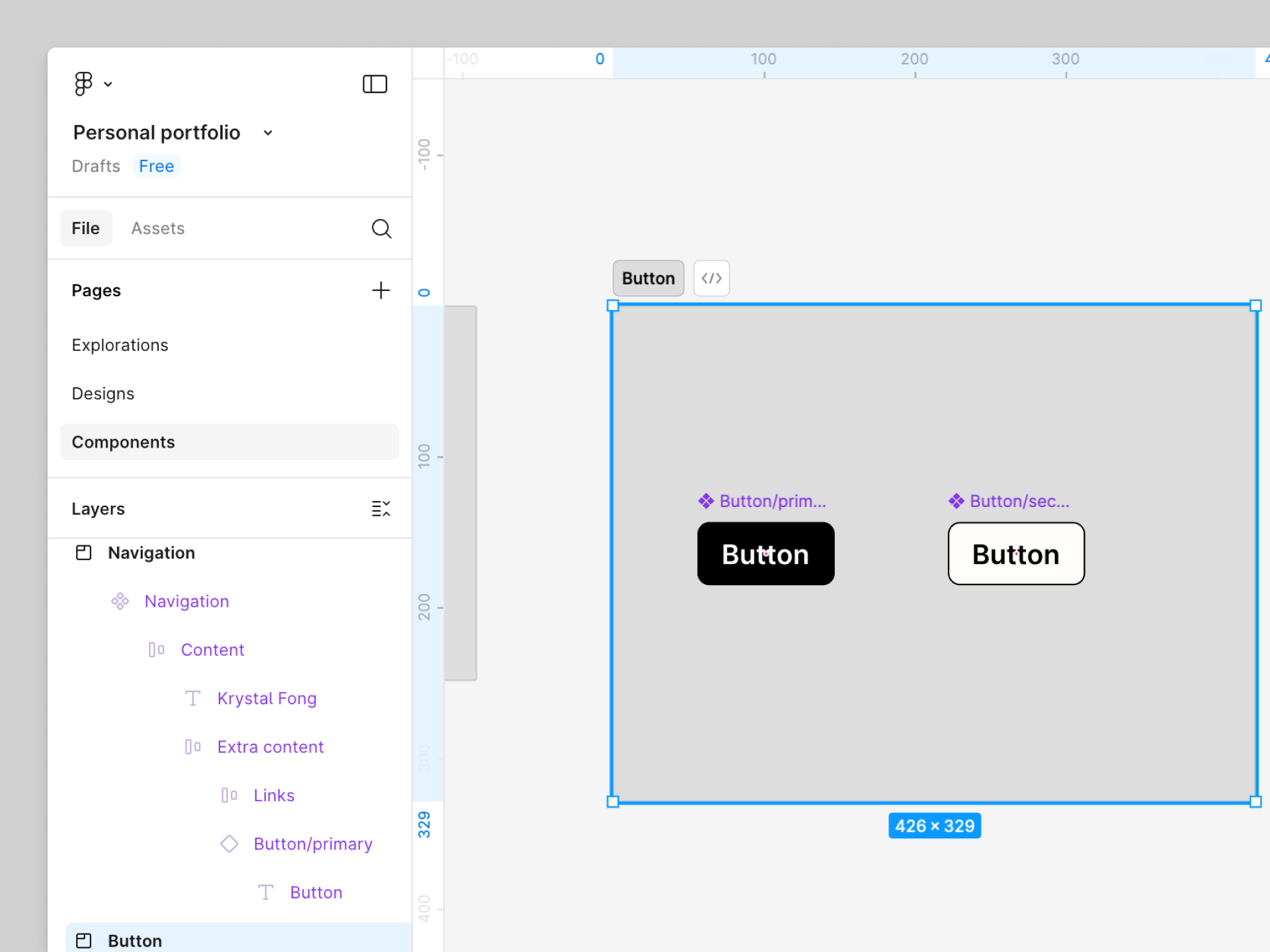 Create a secondary button.png