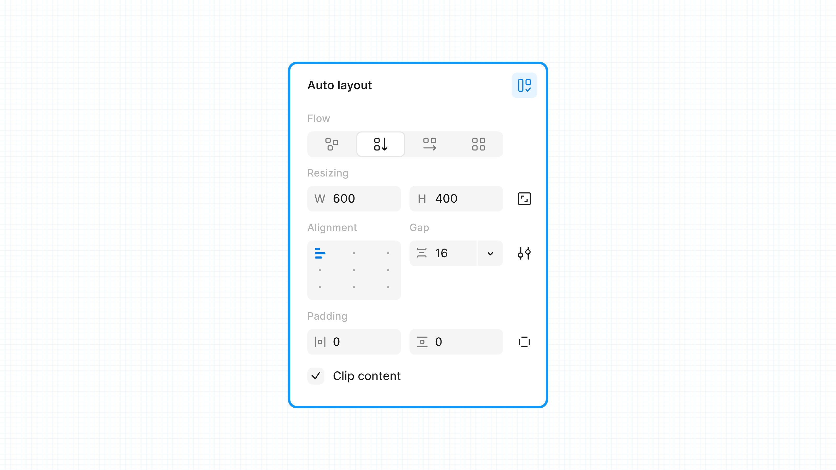 Auto layout properties in right sidebar.png