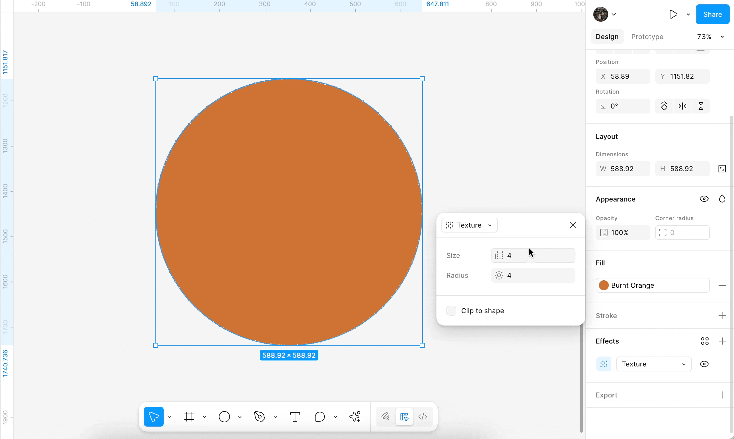 Add texture effects to a layer.gif