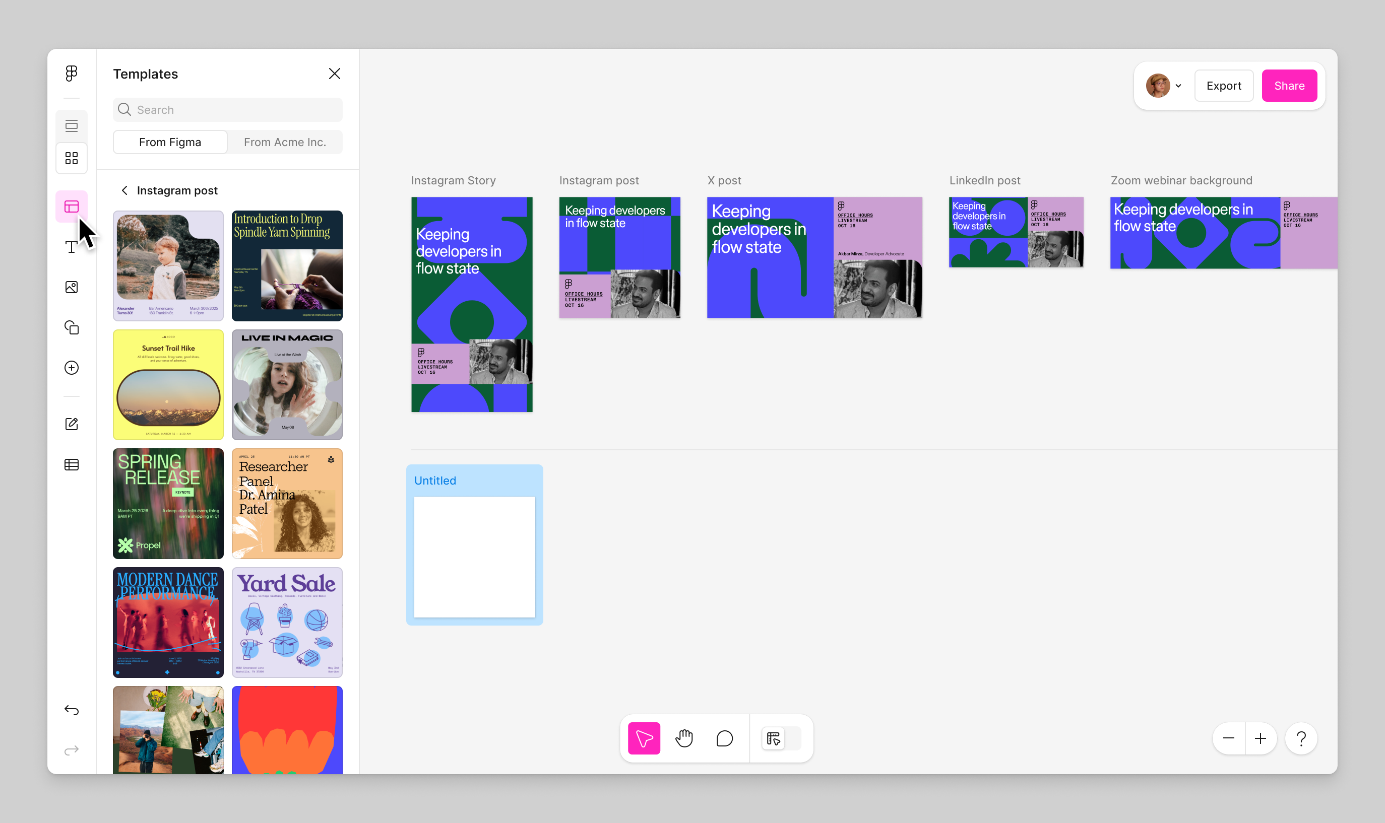 Template picker in Figma Buzz.png