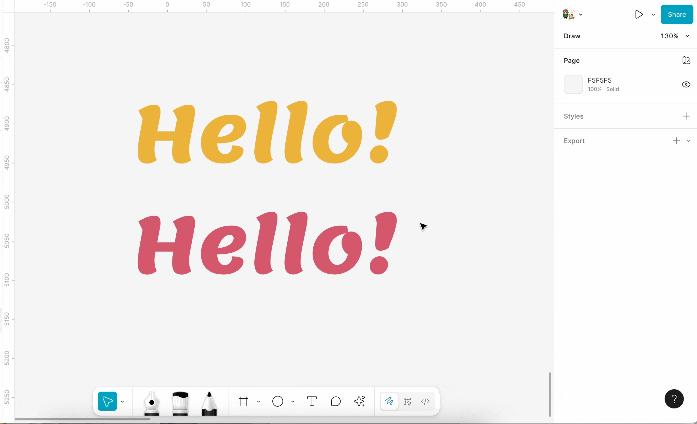 A GIF demoing offset vector