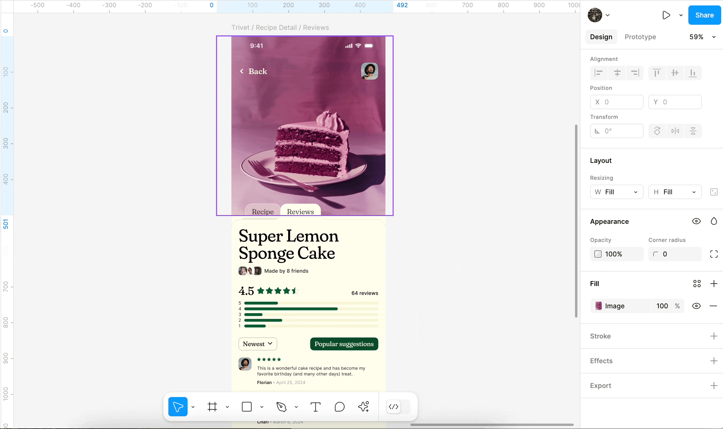 replacing image fills
