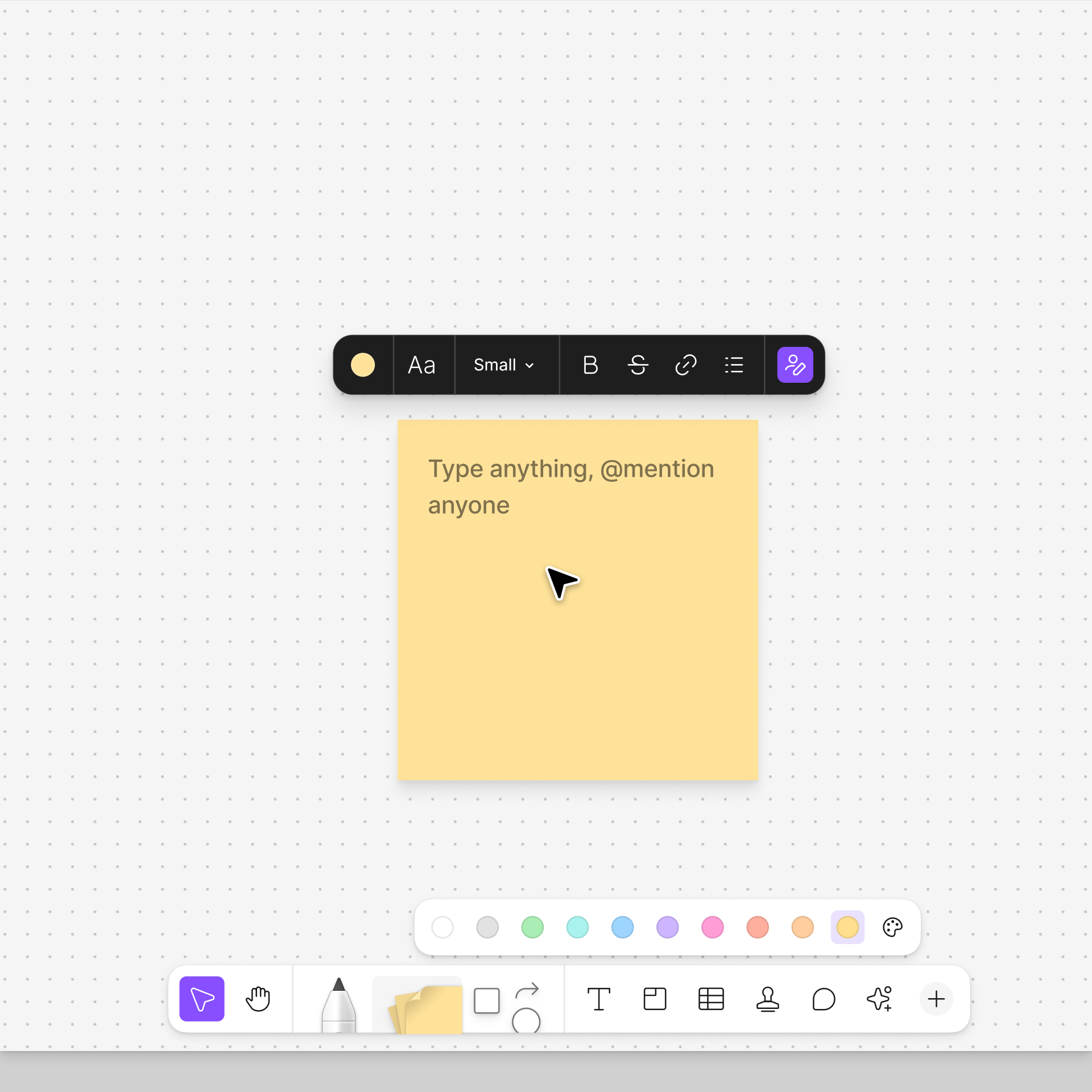 Sticky being added to FigJam board.png
