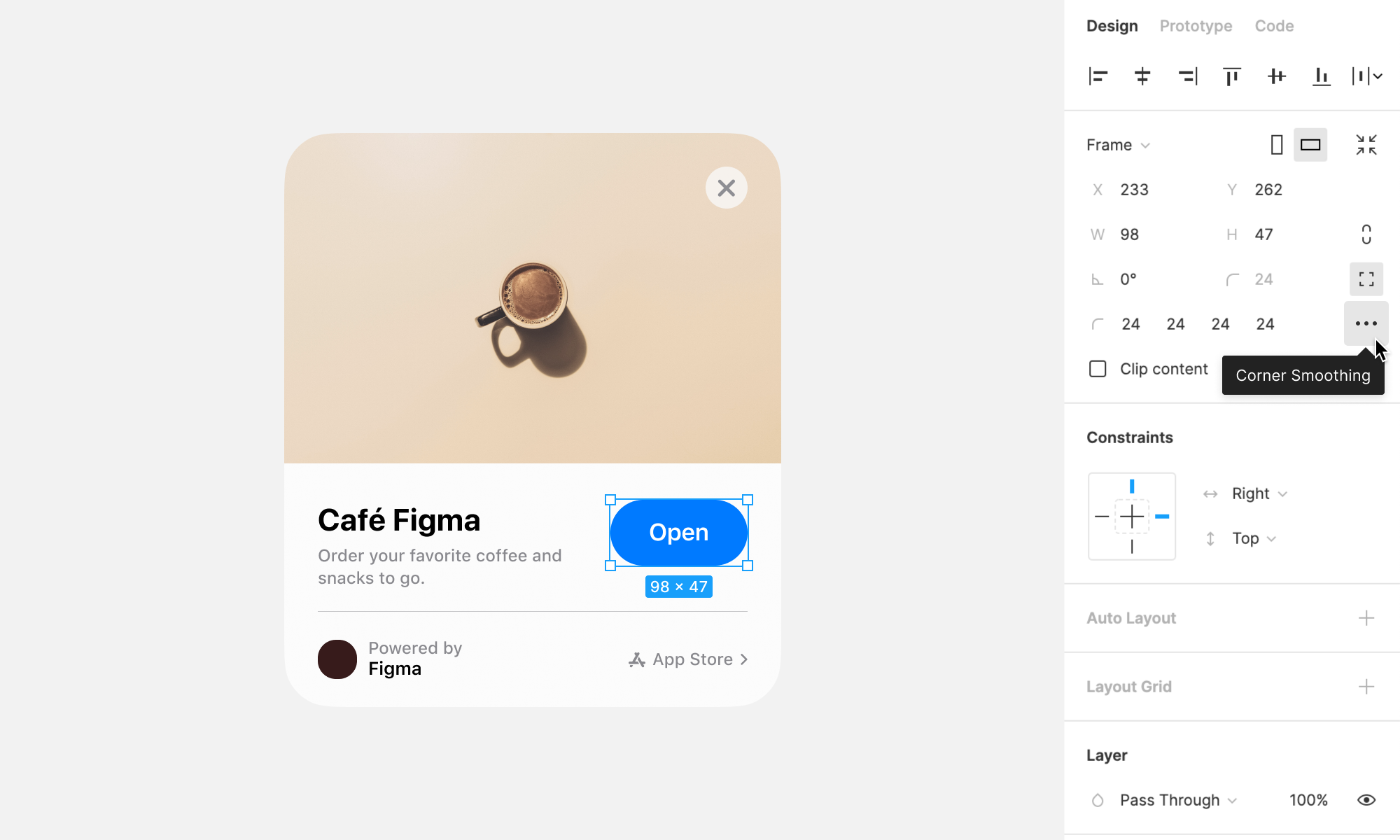 Apply Constraints To Define How Layers Resize Figma