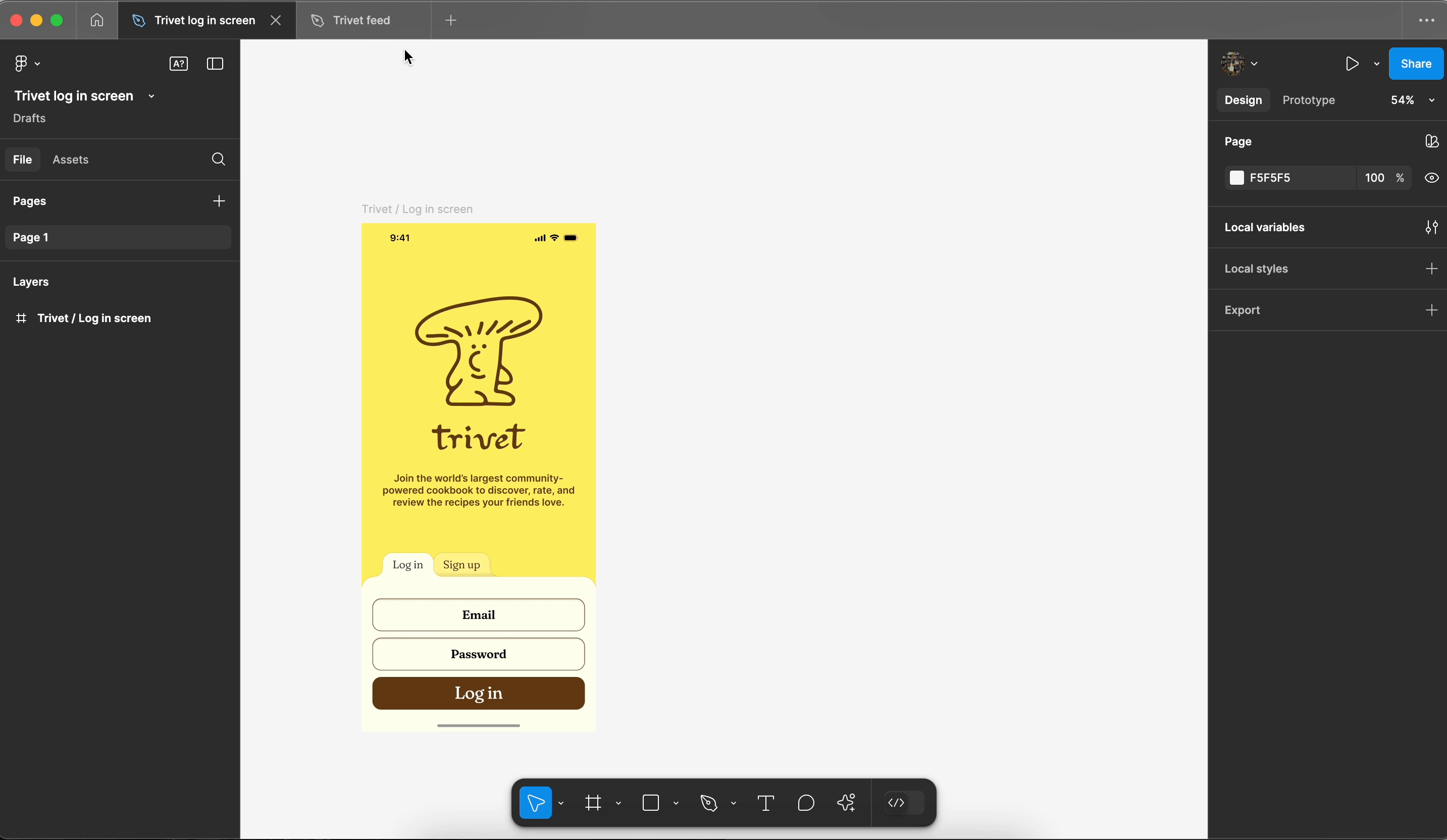 Eine Animation des Einrichtens eines geteilten Ansichtsbildschirms, um zwei Tabs gleichzeitig zu sehen.