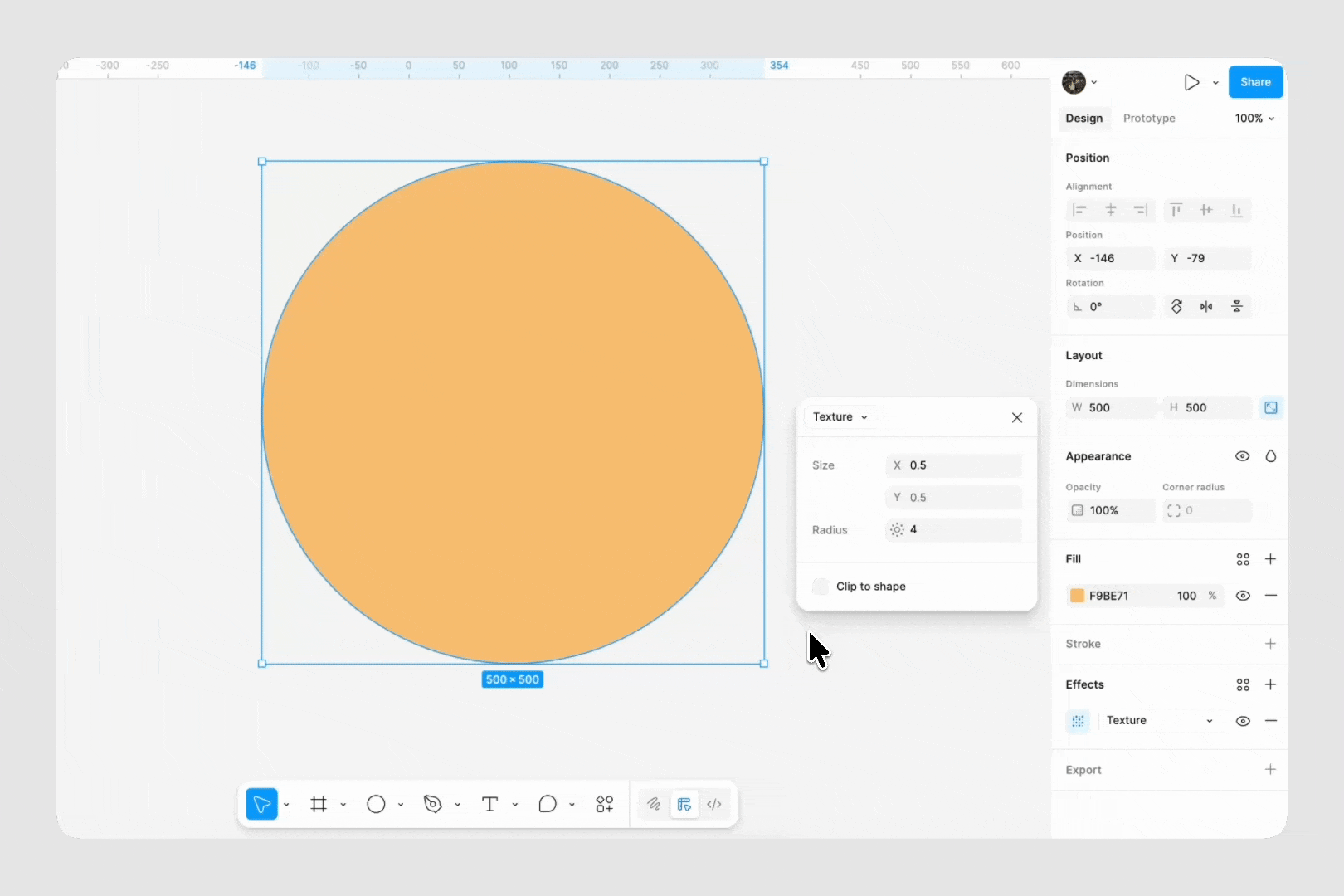Demo showing how to add a texture effect.gif