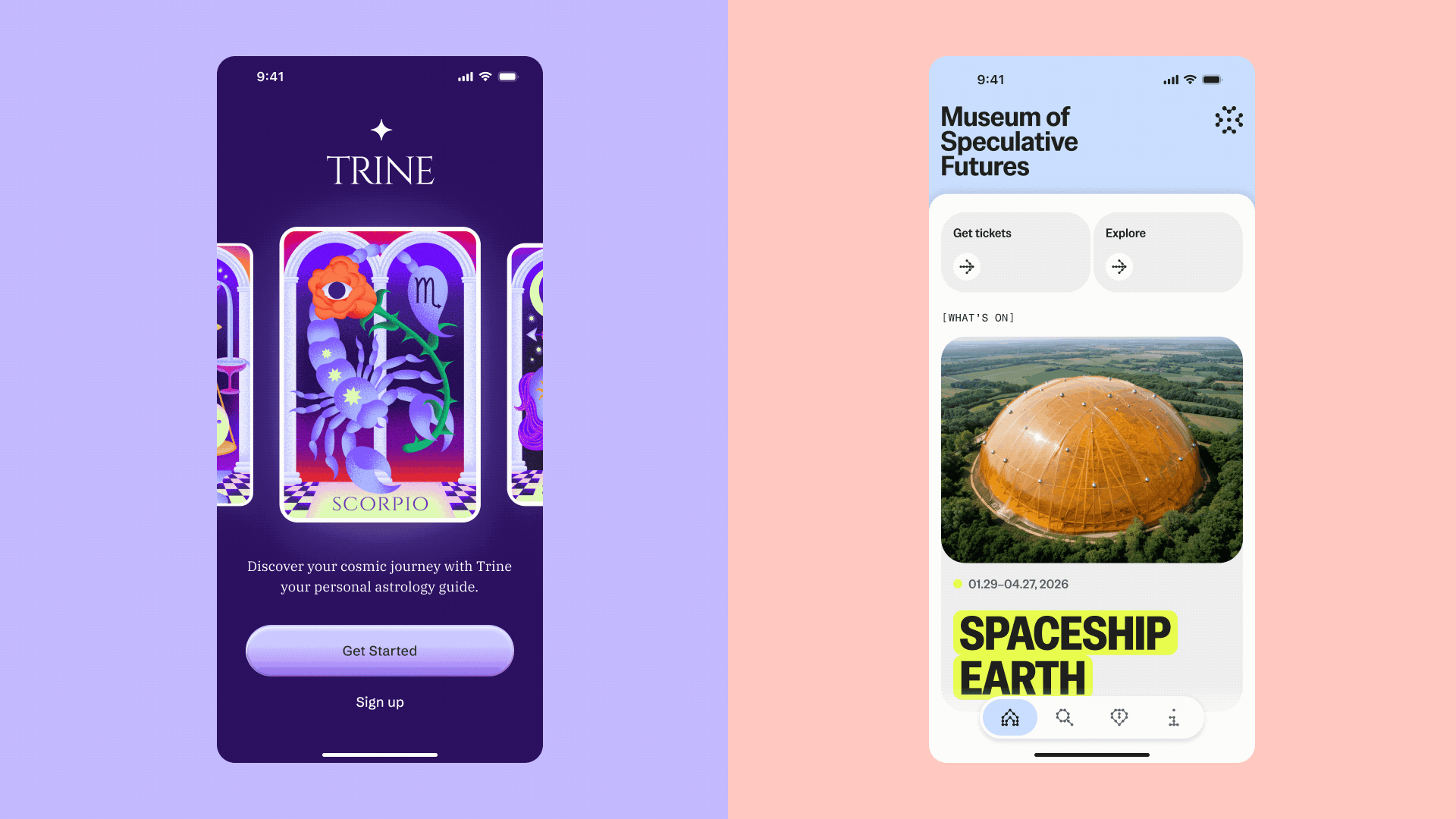 An animation demoing different ways a objects can transform.