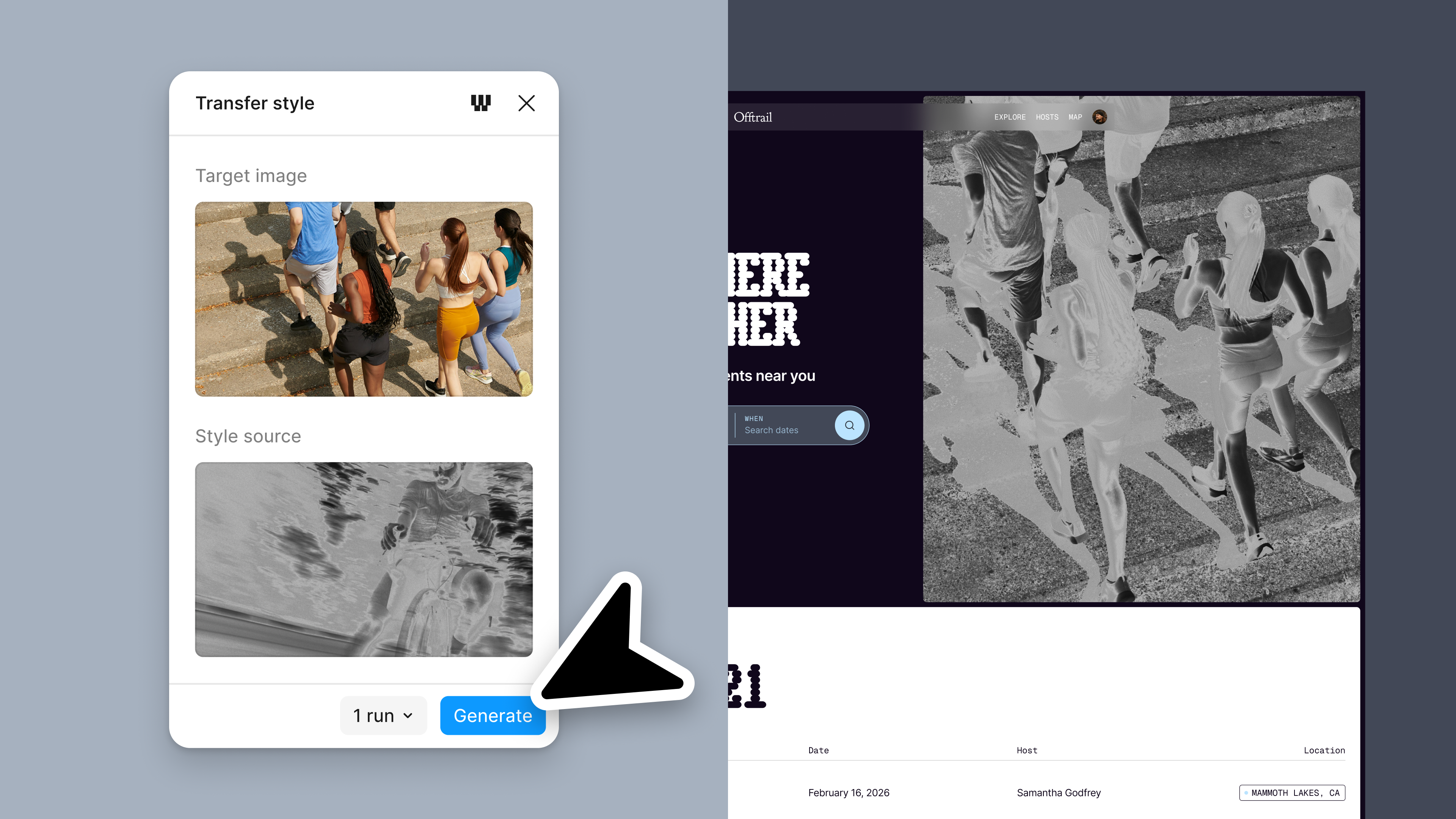 Figma Weave UI and controls