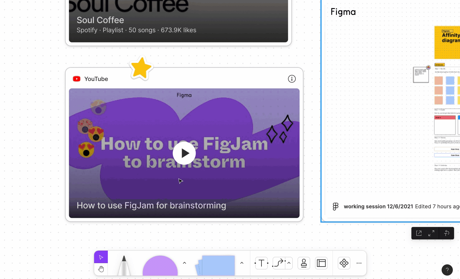 activating a video interactive preview