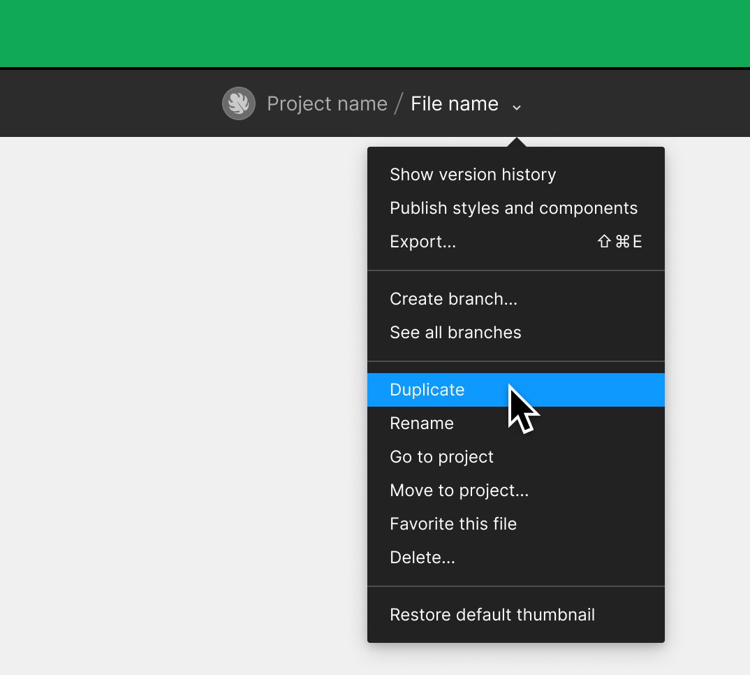 How To Make A Copy Of A Figma File