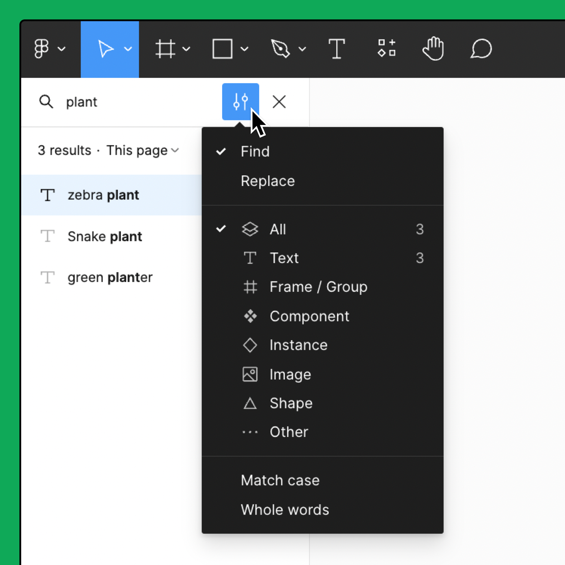 Find Text In Figma